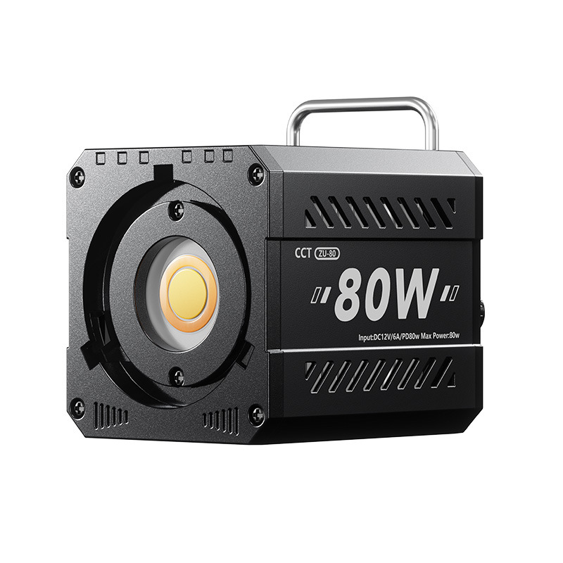 Photography Lighting Portable - ZU80 High-Power COB Fill Light Photography