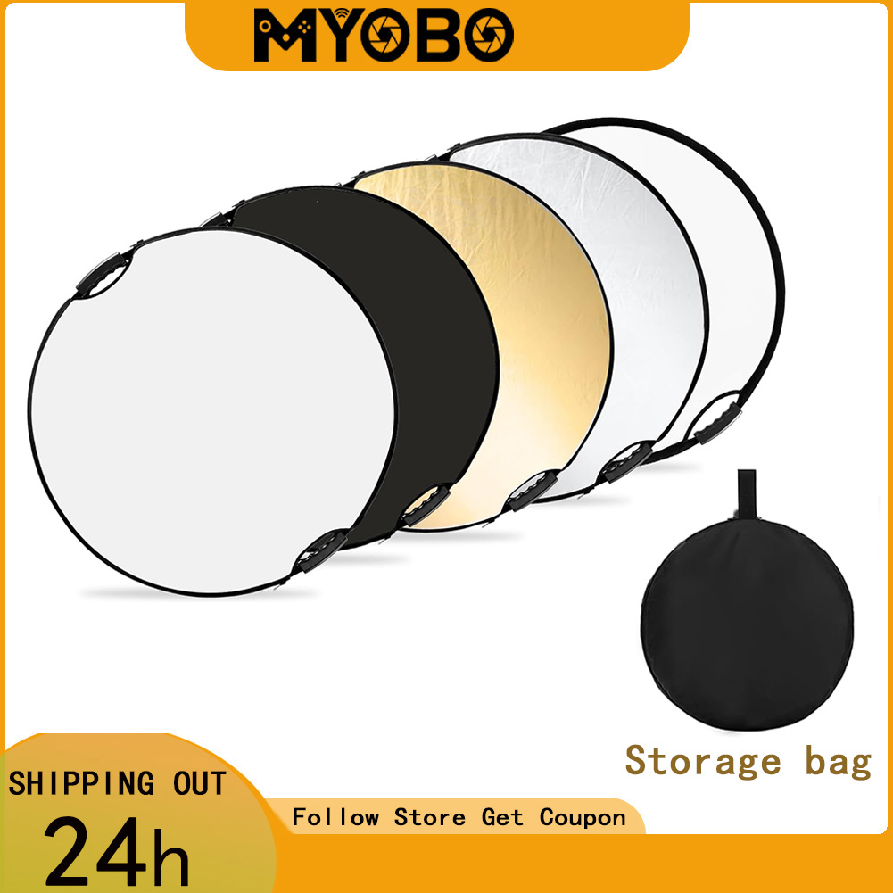 Photography Lighting For Products - MYOBO Reflector Photography Collapsible Light Reflector