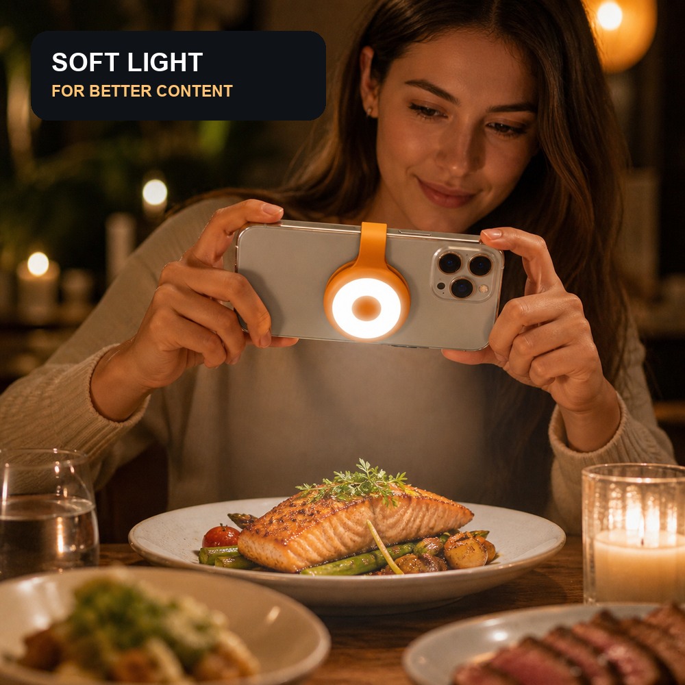 Portable LED Selfie Fill Light - Photography Lighting Portable ulasan dan harga