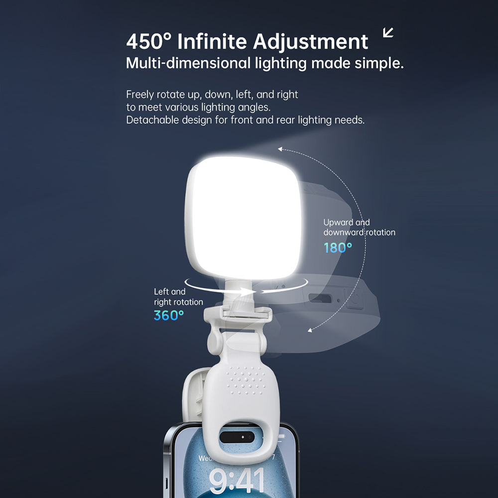 Portable Clip On Mini LED Self - Photography Lighting Portable ulasan dan harga