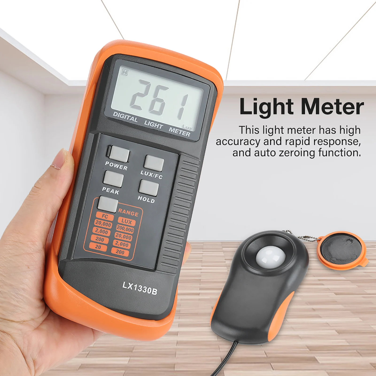 LX1330B Digital Lux Meter 0-20 - Photography Lighting Test ulasan dan harga