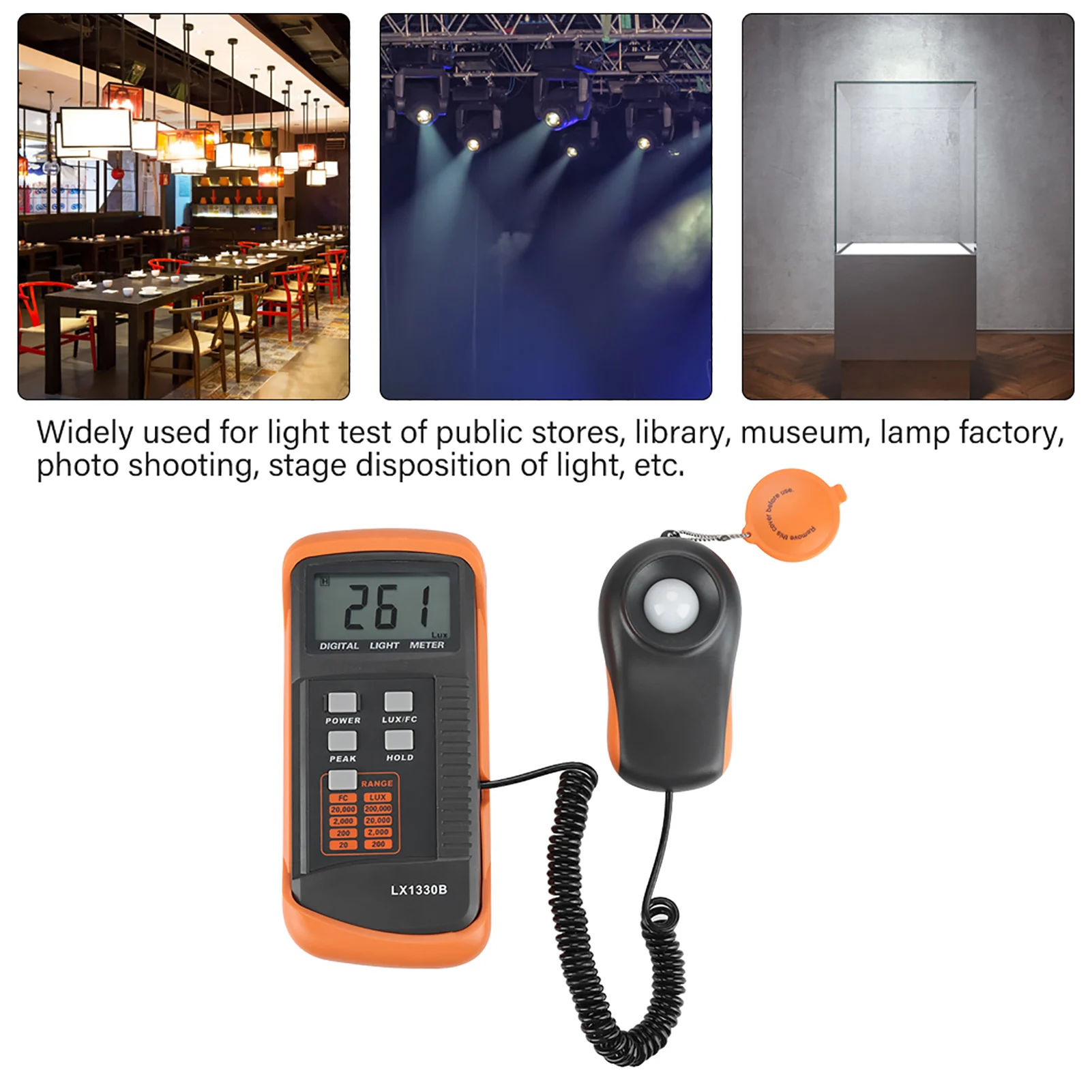 LX1330B Digital Lux Meter 0-20 - Photography Lighting Test ulasan dan harga