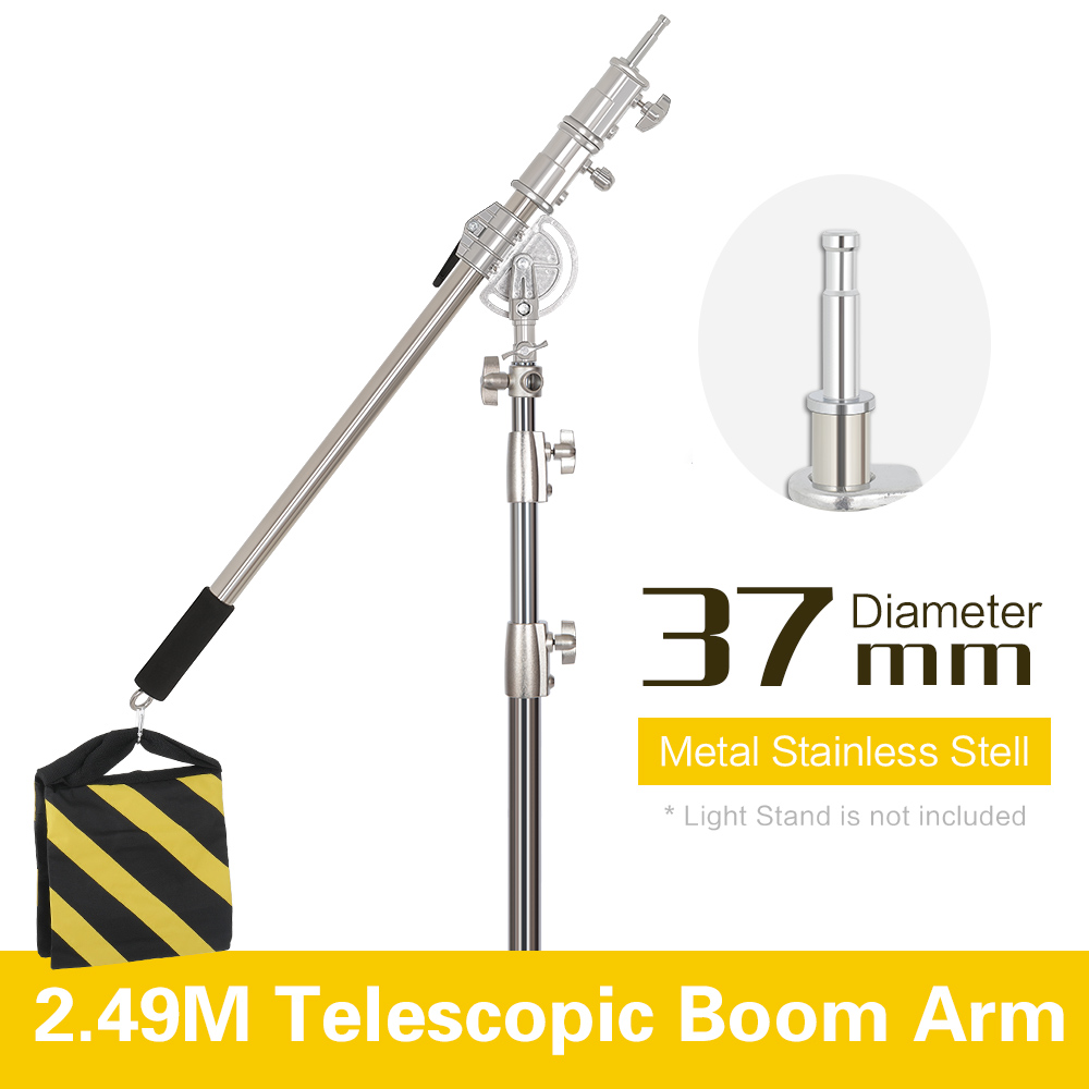 2.49M Length Cross Arm Stainle - Photography Lighting For Products ulasan dan harga
