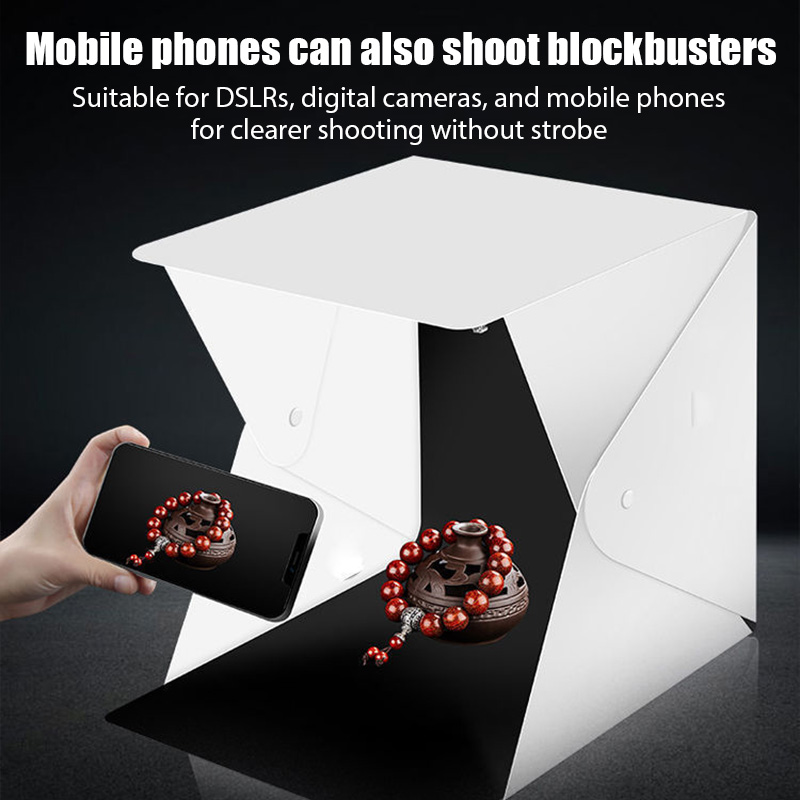 Folding Lightbox Portable Phot - Photography Lighting For Products ulasan dan harga
