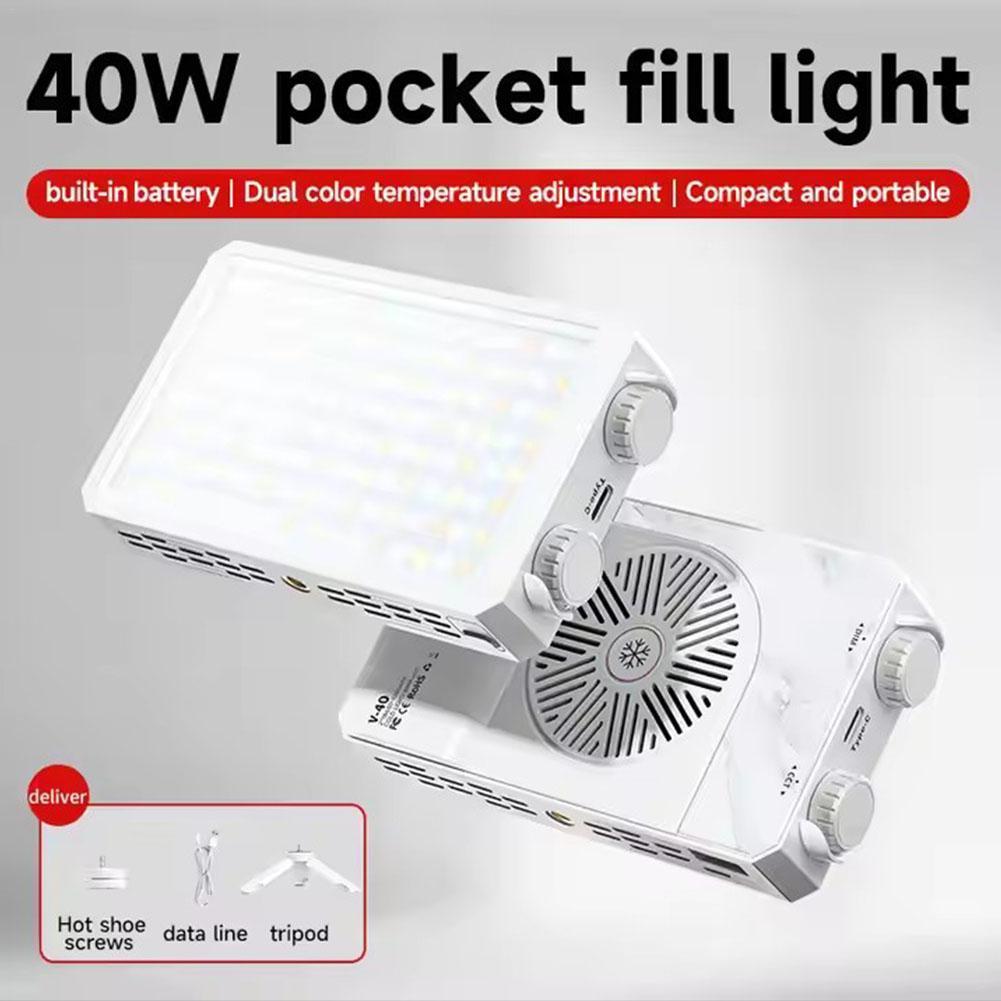 Customizable 40W LED Camera Li - Photography Lighting Portable ulasan dan harga