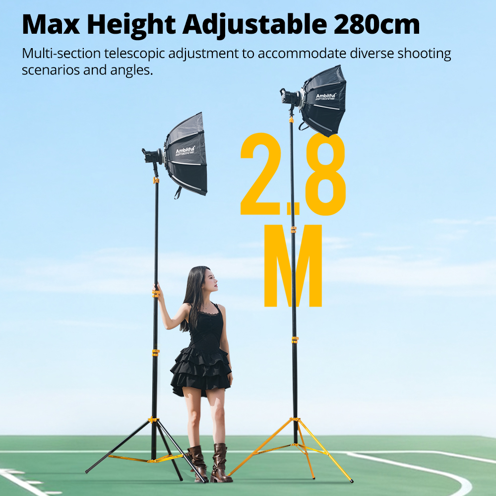 AMBITFUL GM280Y 280cm Professi - Photography Lighting For Products ulasan dan harga