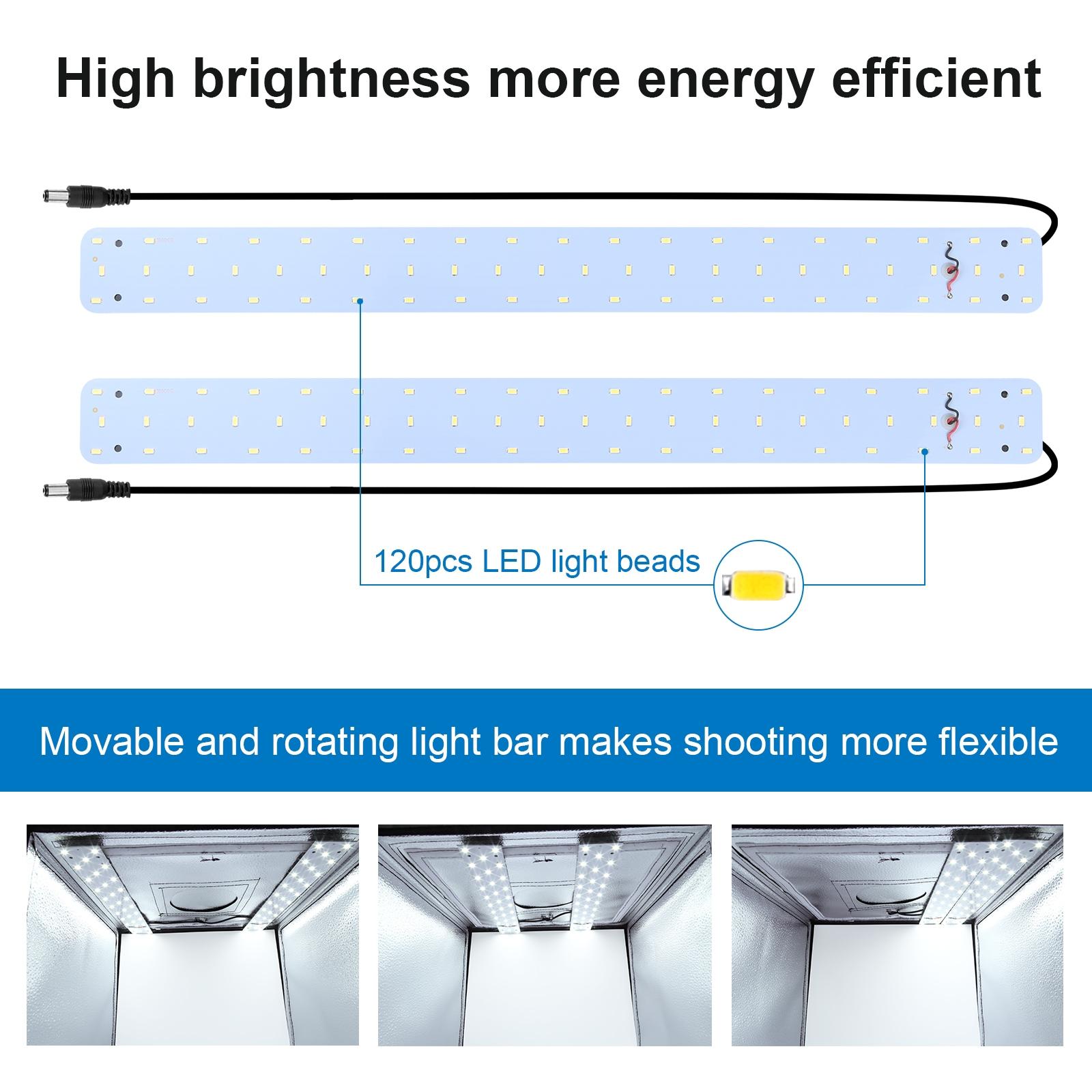 PULUZ 60cm Photo Studio Light  - Photography Lighting For Products ulasan dan harga
