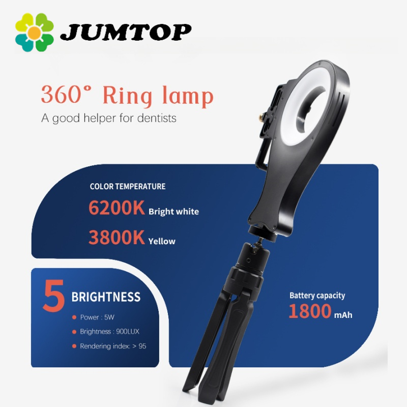 JUMTOP Portable Dental Photogr - Photography Lighting Portable ulasan dan harga